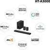 Sony HT-A3000 Soundbar 2