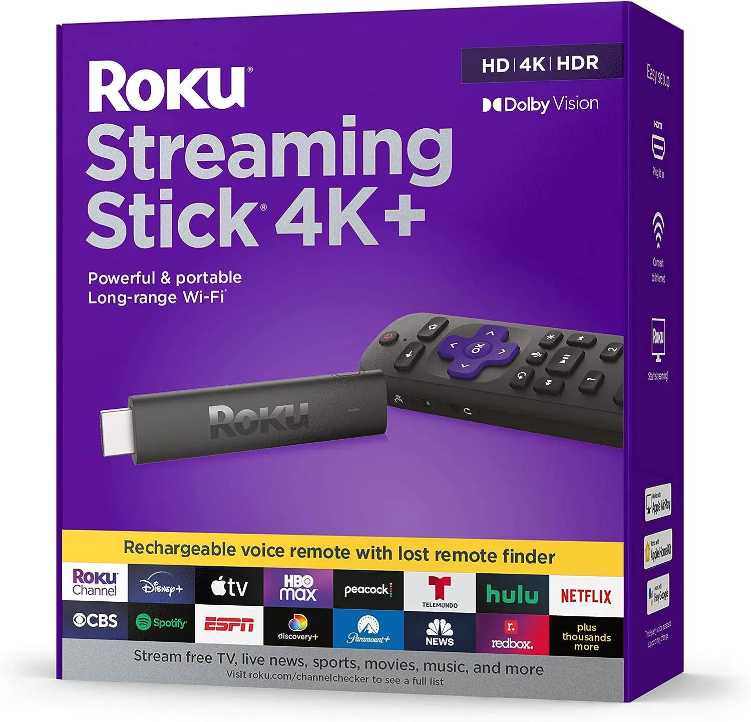 Roku Streaming Stick 4K+ 1
