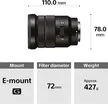 Sony E PZ 18-105mm F4 G OSS 6