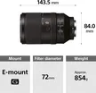 Sony FE 70-300mm F4.5-5.6 G OSS 5